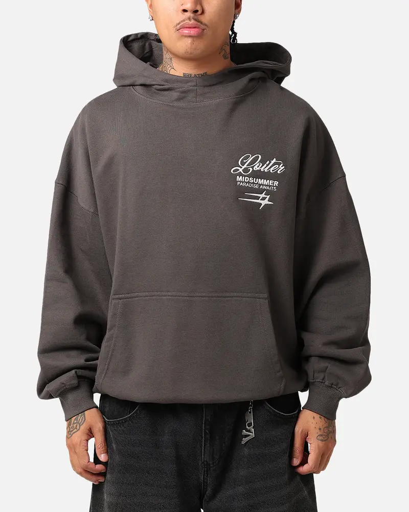 Loiter Alter Hoodie Charcoal 1
