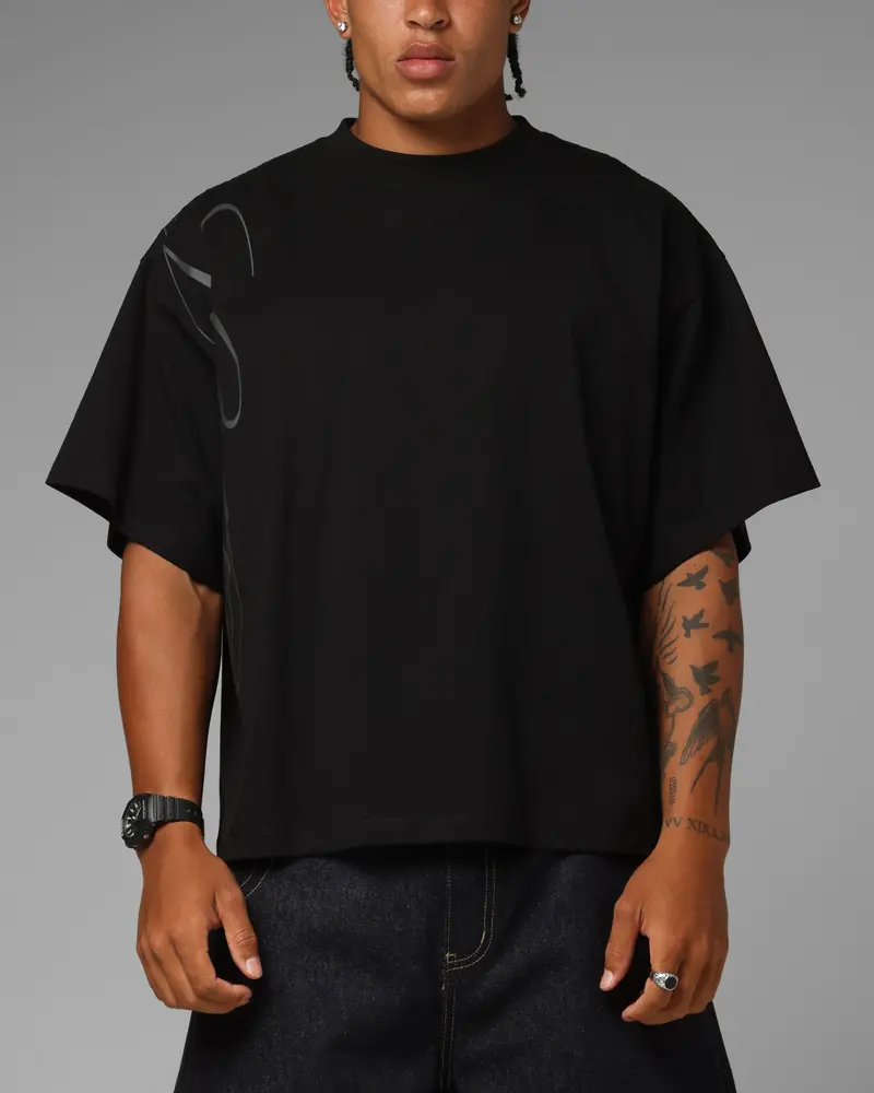 Loiter Apeezy Oversized T-Shirt Black 1