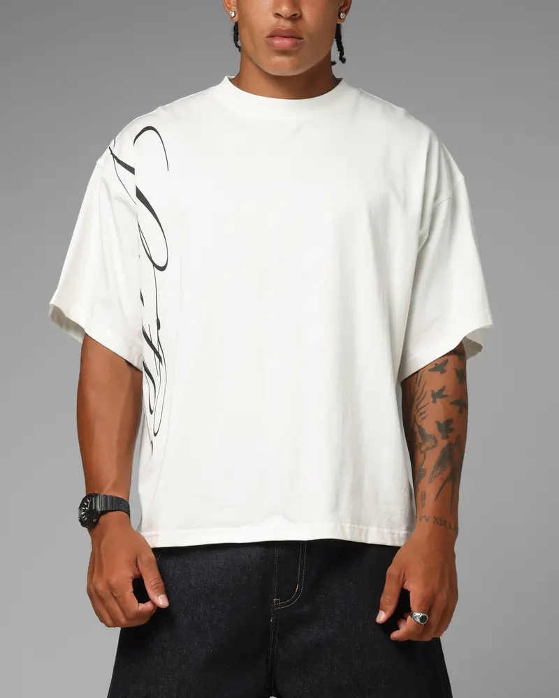 Loiter Apeezy Oversized T-Shirt Off White 1