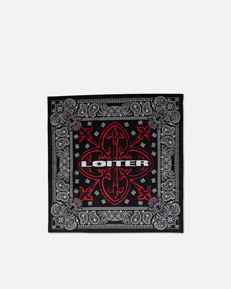 Loiter Bandana Black 1