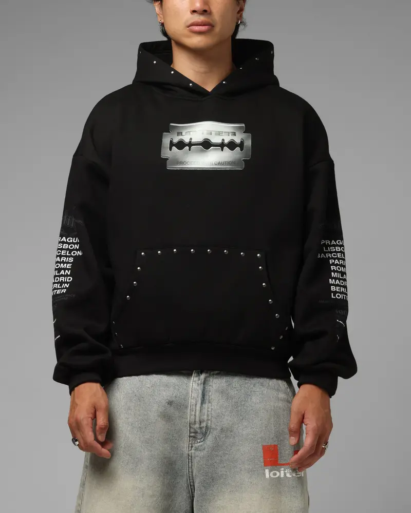 Loiter Blade Hoodie Black 1