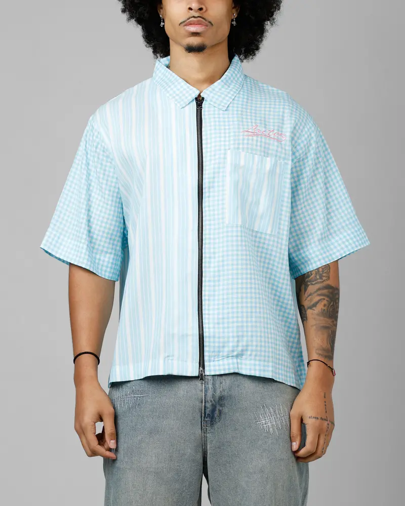 Loiter Calabasas Shirt Blue Stripe 1