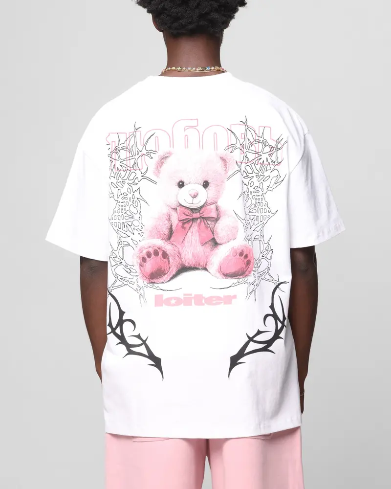 Loiter Care T-Shirt White 1
