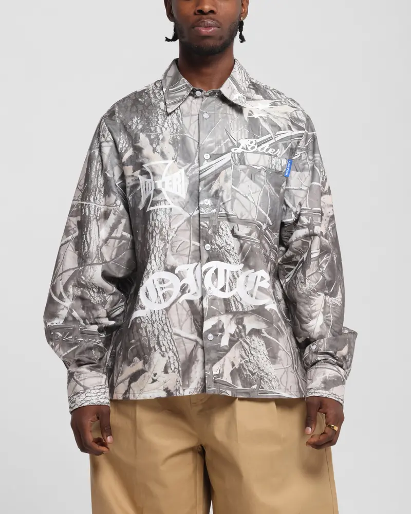 Loiter Chopper Long Sleeve Shirt Real Tree Camo 1
