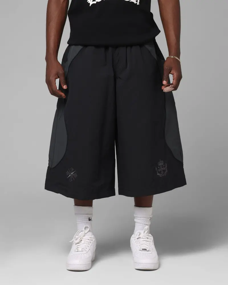 Loiter Club Classic Track Shorts Black 1