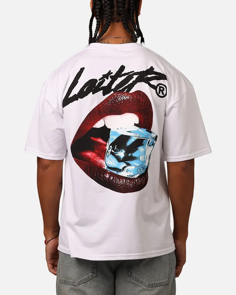 Loiter Cold Lips T-Shirt White 1