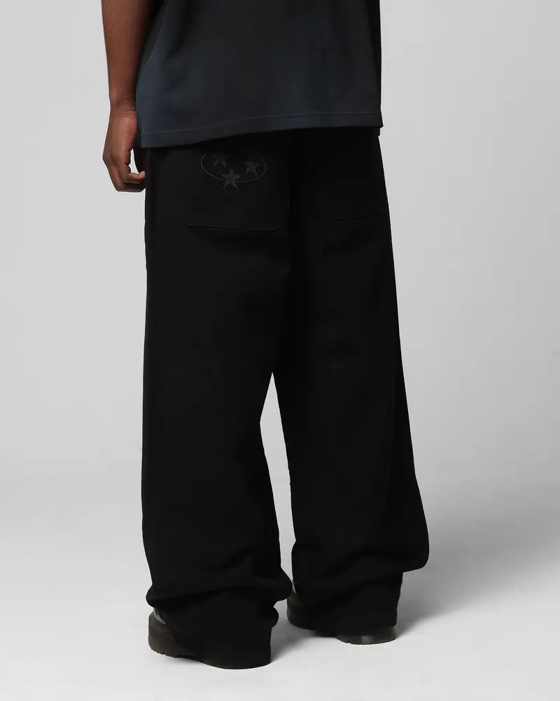 Loiter Collateral Baggy Jeans Black 1