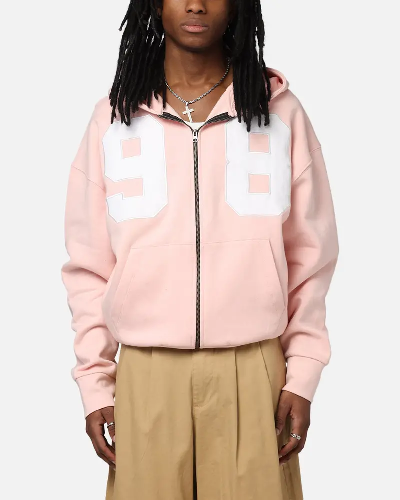 Loiter Cosmos Zip Hoodie Pink 1