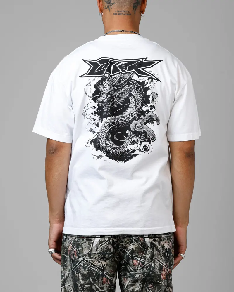Loiter Draco Born Vintage T-Shirt White 1