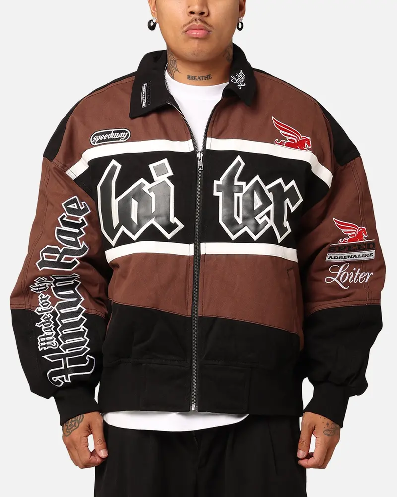 Loiter Drift Circuit Jacket Brown 1