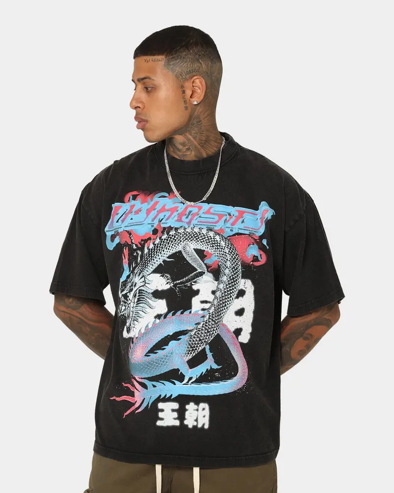 Loiter Dynasty Vintage T-Shirt Vintage Black 1