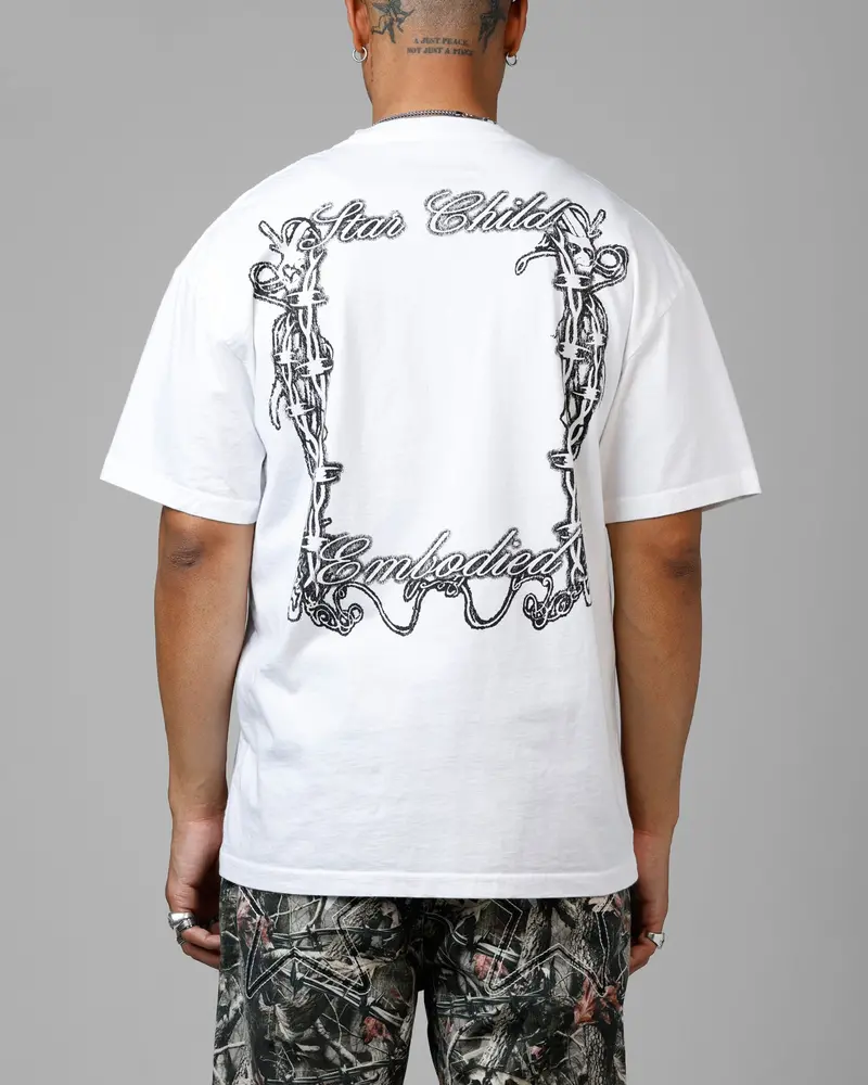 Loiter Earth Angel Heavyweight T-Shirt White 1