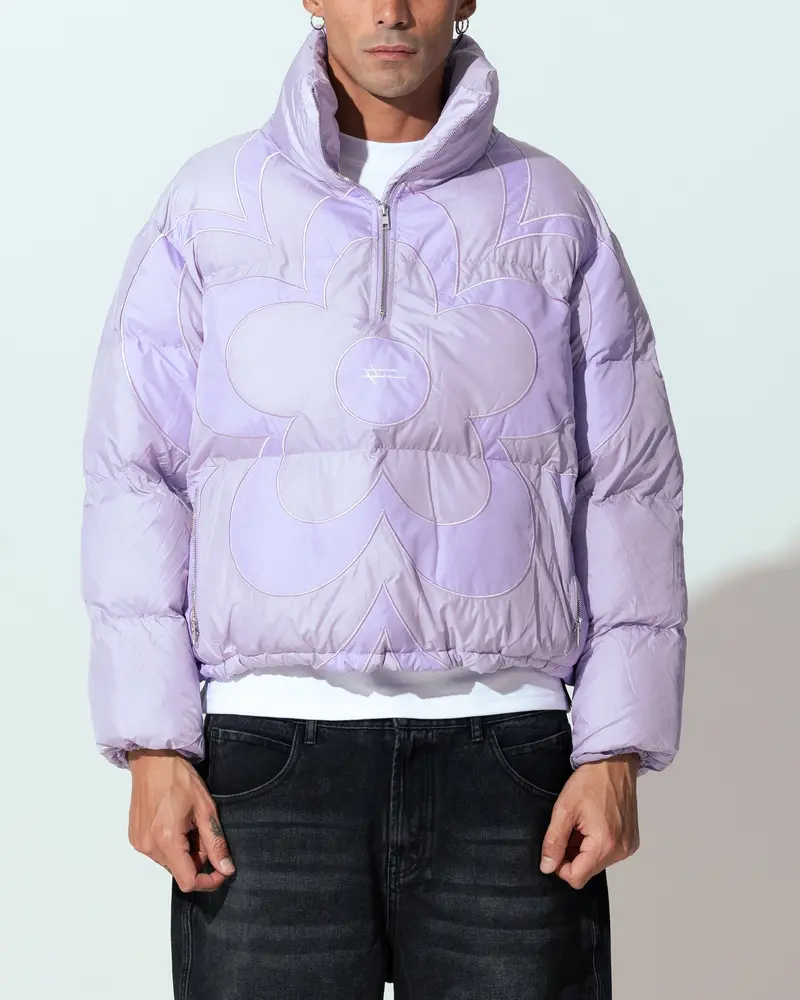 Loiter Eden Puffer Jacket Purple 1