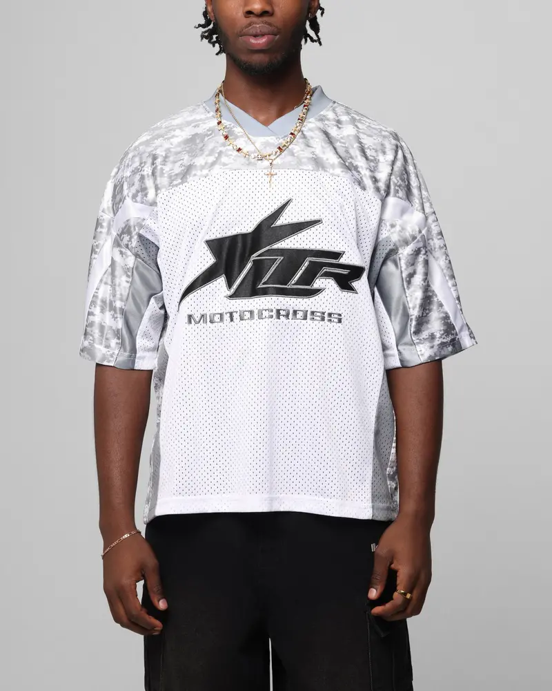 Loiter End Zone Jersey Snow Camo 1