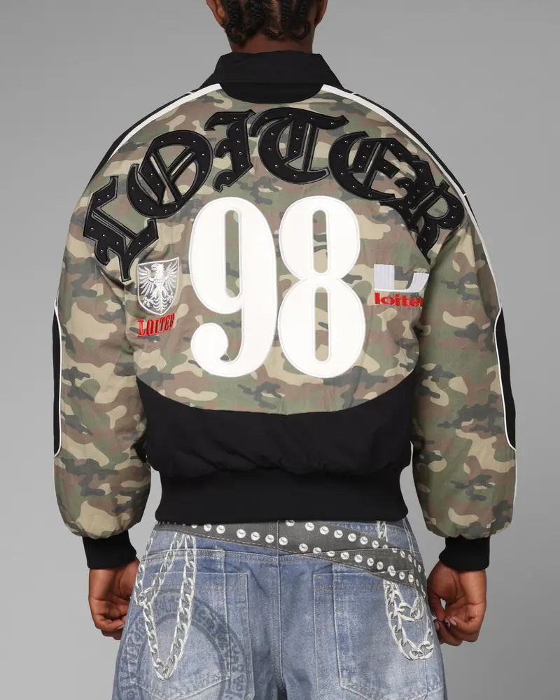 Loiter Enroute Racing Jacket Camo/Black 1