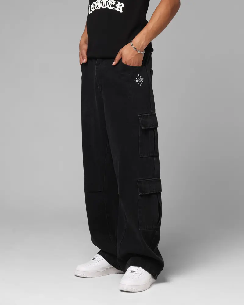 Loiter F-16 Balloon Cargo Pants Black 1
