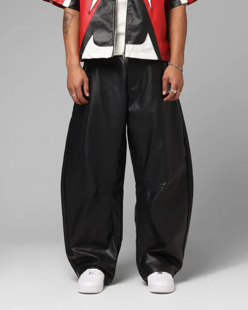 Loiter F-16 Balloon Jeans Black Wax 1