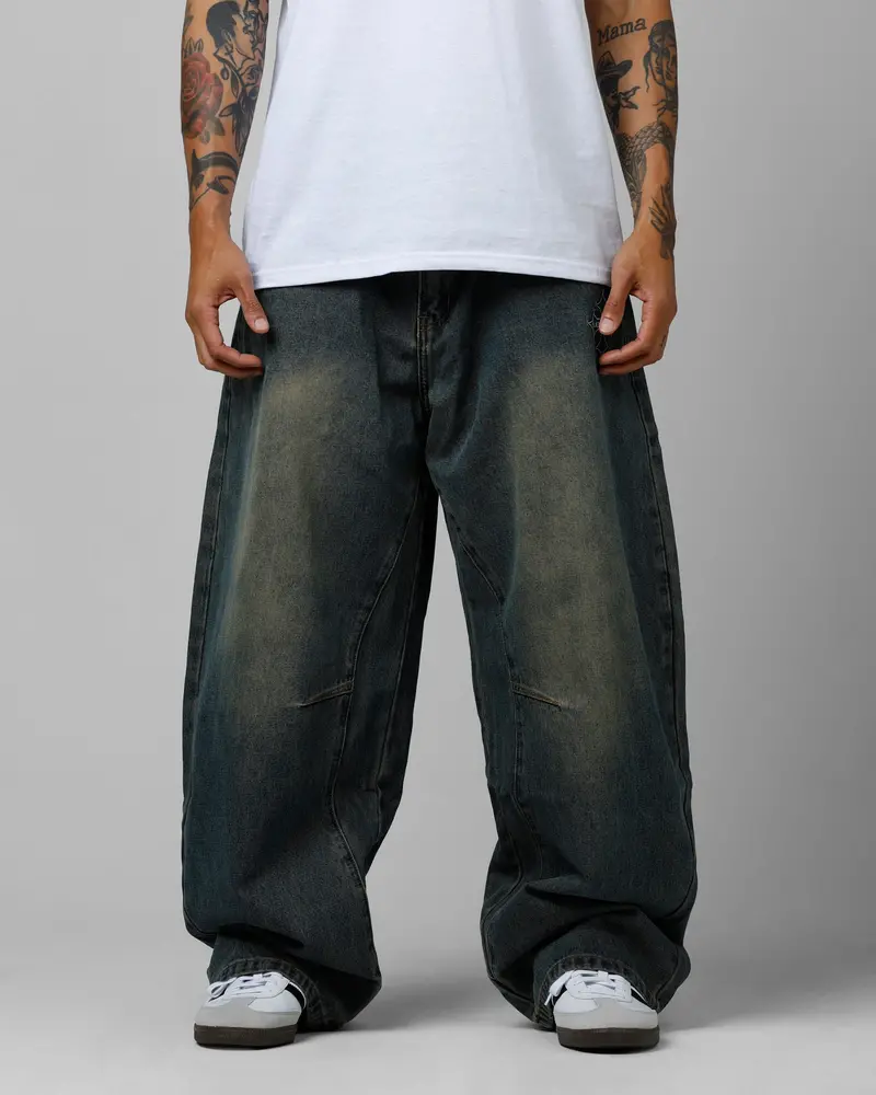 Loiter F-16 Balloon Jeans Dirty Blue 1