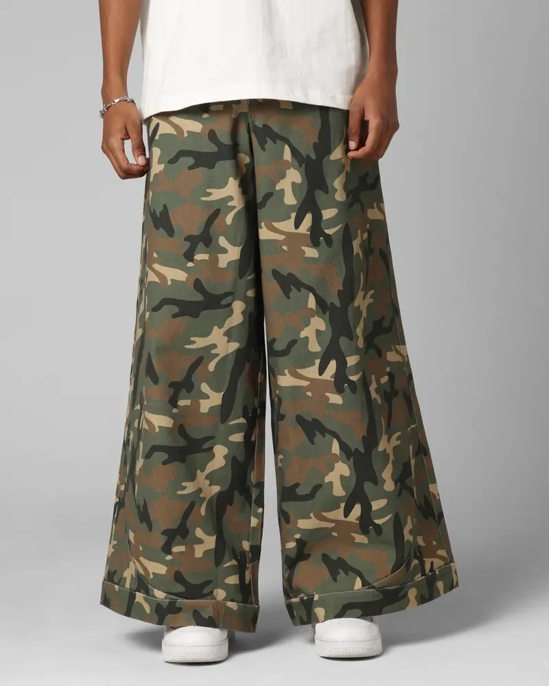 Loiter F-22 Raver Jeans Woodland Camo 1