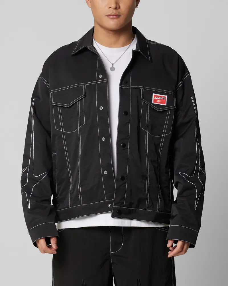 Loiter Galaxy Contrast Jacket Black 1