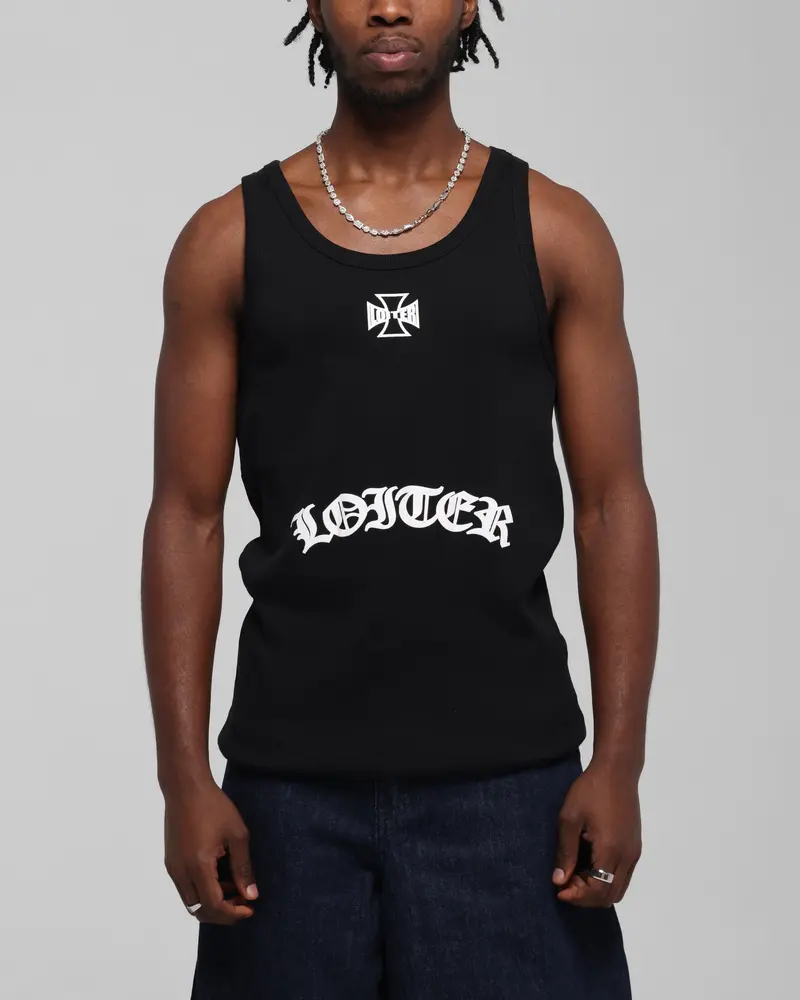 Loiter Gothic Tank Black 1
