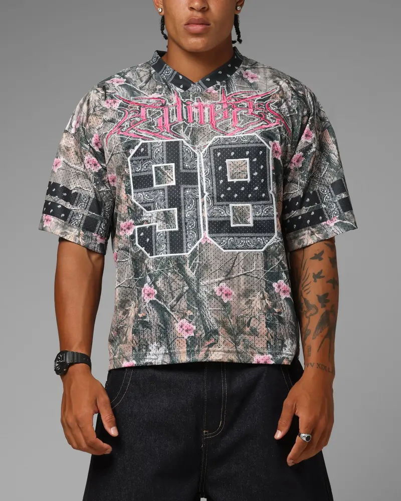 Loiter Hardcore Jersey Real Tree/Pink 1
