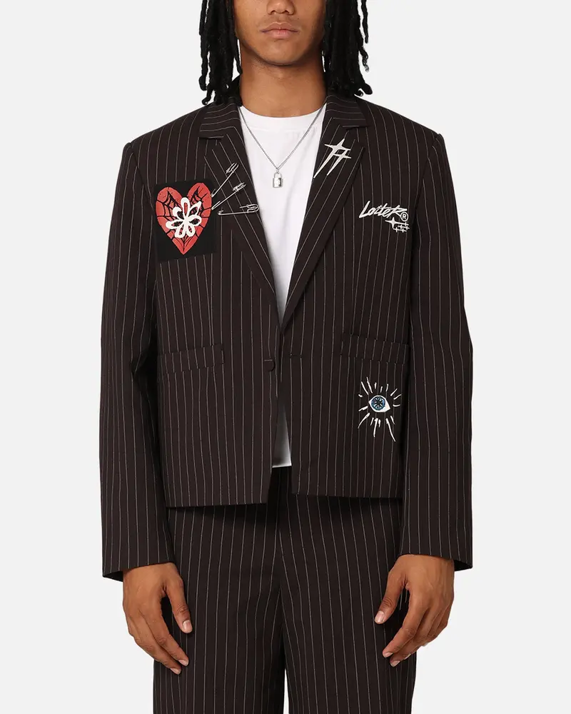 Loiter Heartache Blazer Pinstripe 1