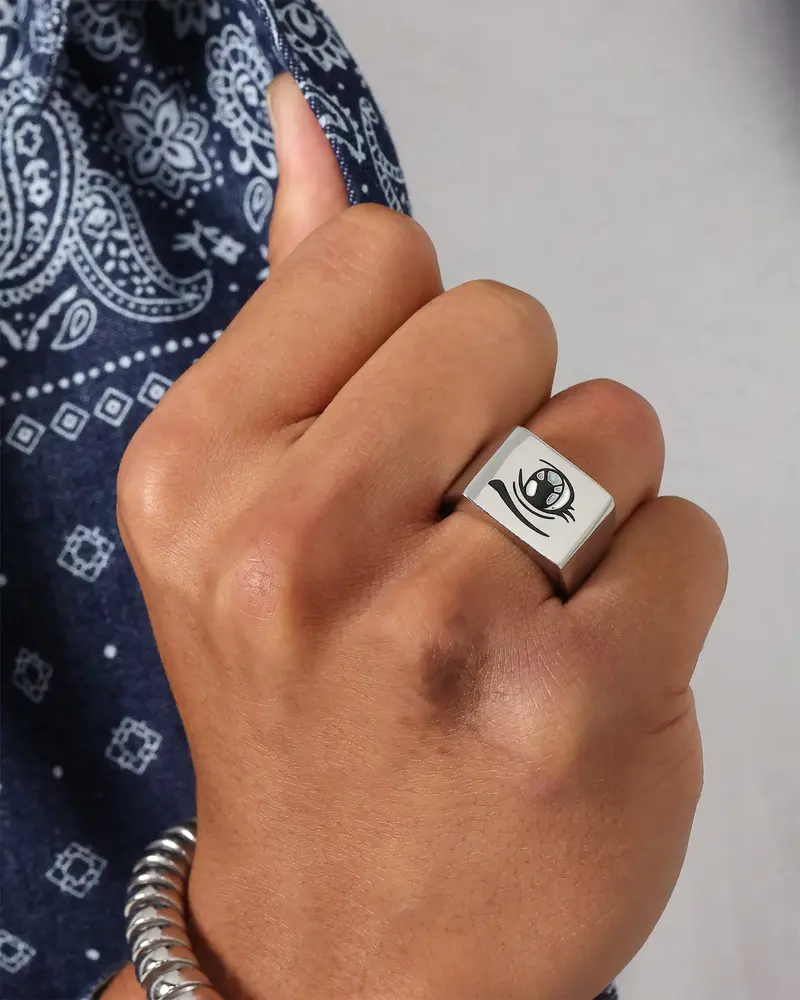 Loiter Hereye Ring Silver 1
