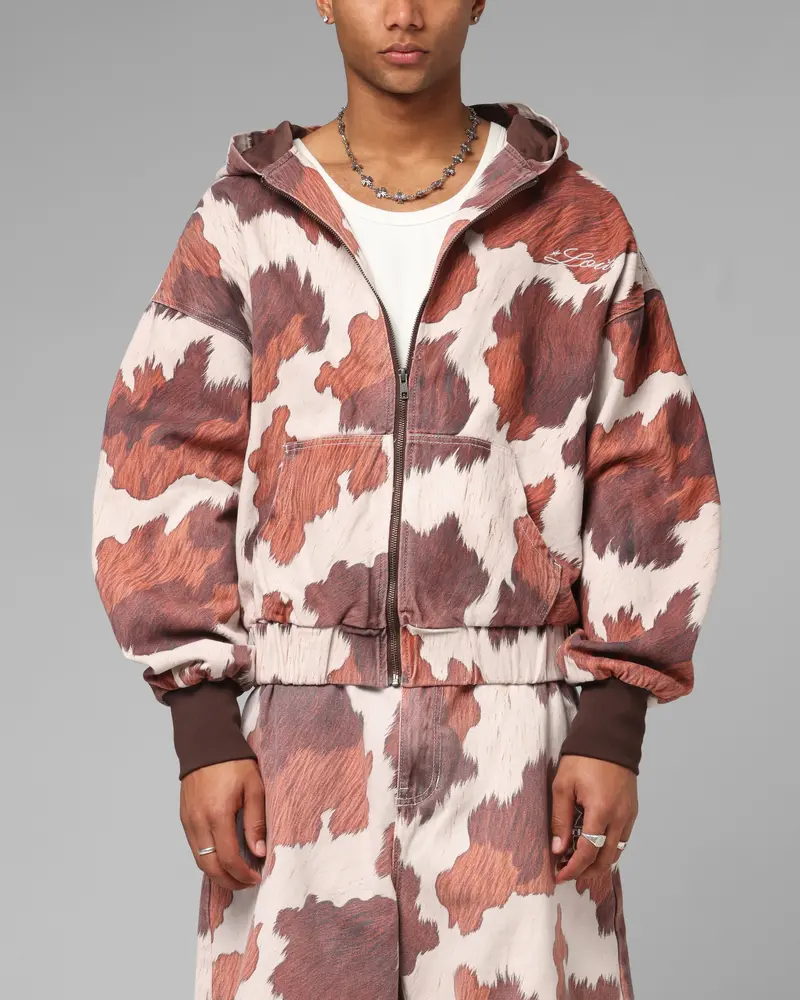 Loiter Hide Zip Jacket Cowhide 1
