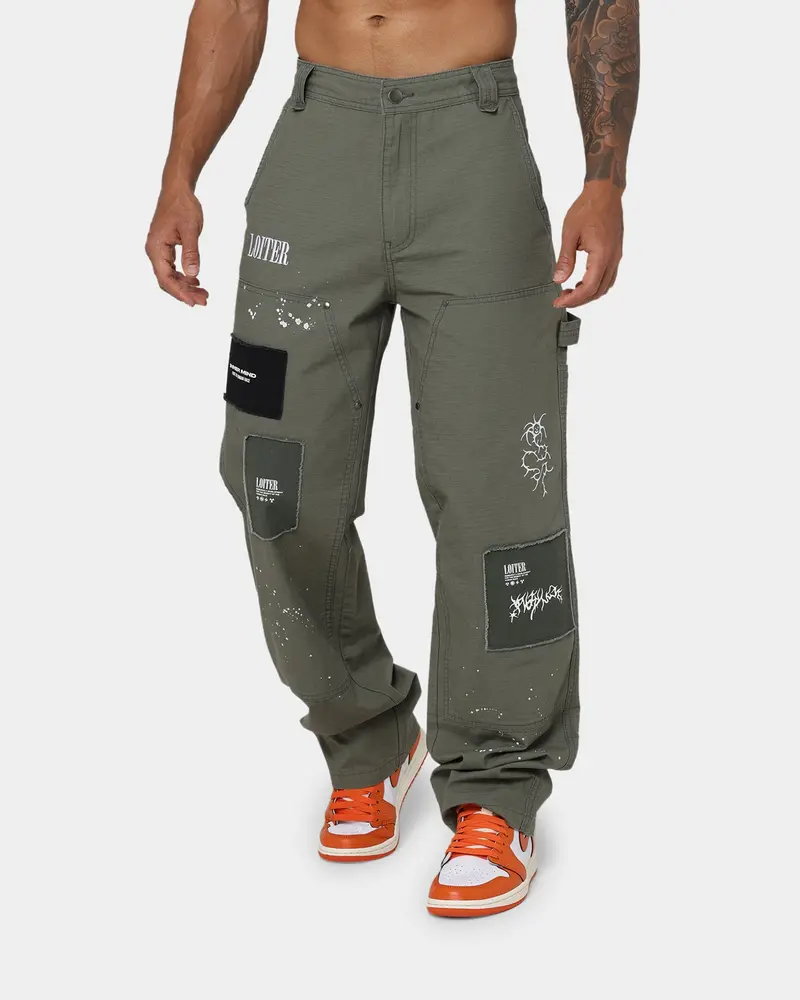 Loiter Hunter Carpenter Pants Khaki 1