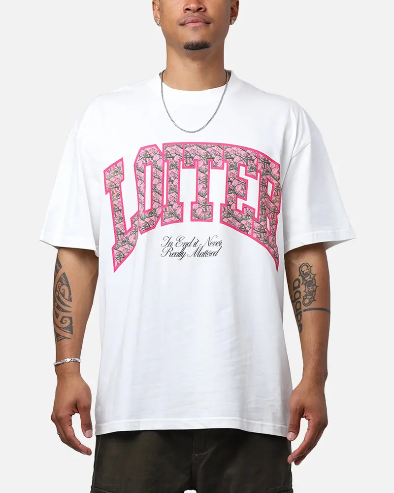 Loiter Hunter T-Shirt Off-White 1