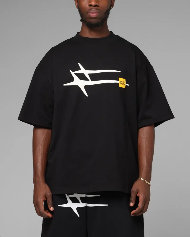 Loiter Hybrid Premium T-Shirt Black 1
