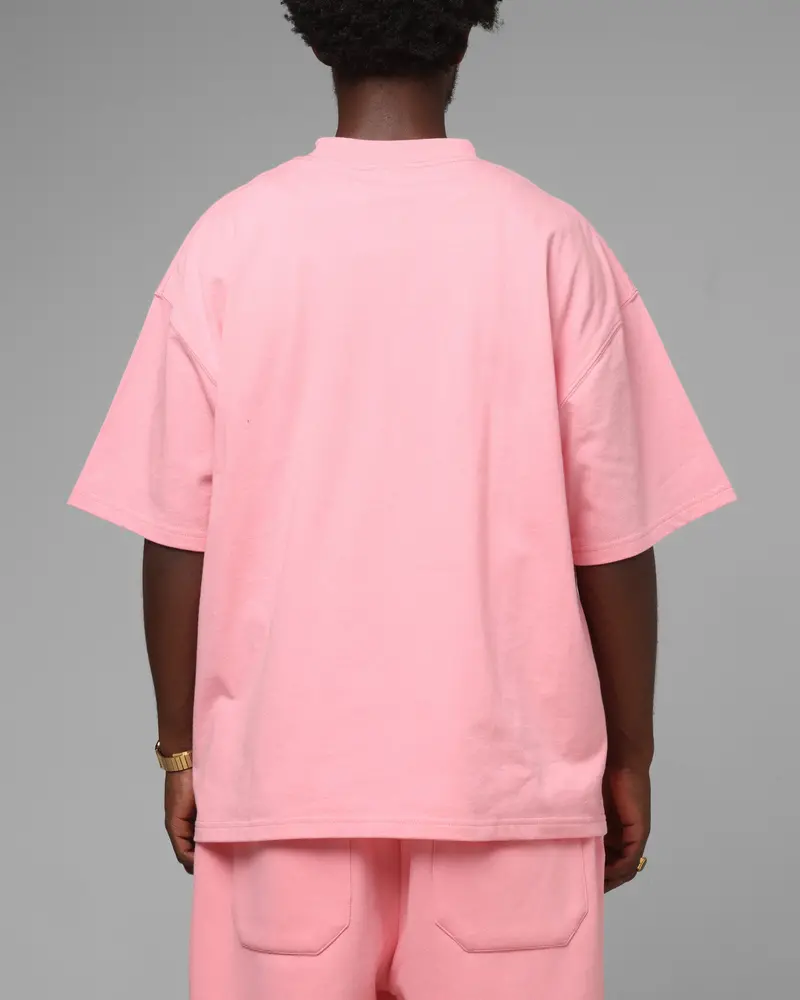 Loiter Hybrid Premium T-Shirt Pink 3