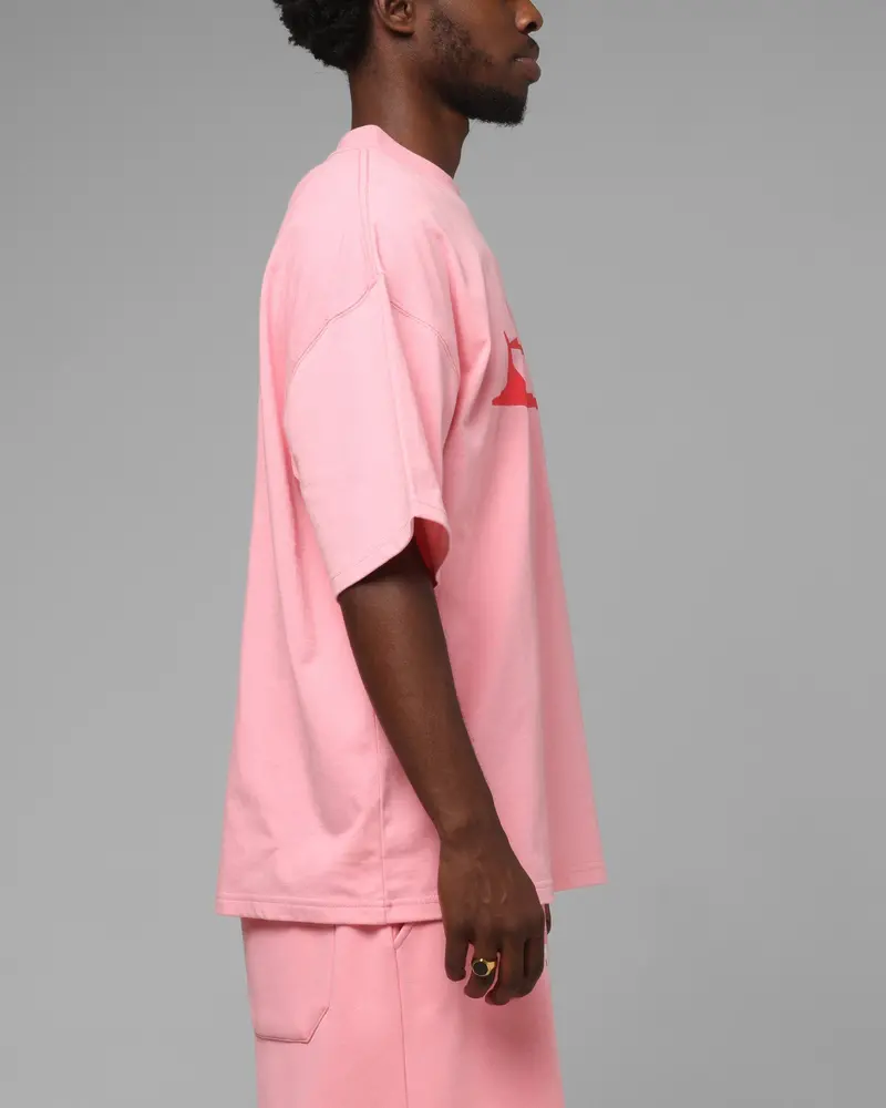 Loiter Hybrid Premium T-Shirt Pink 4