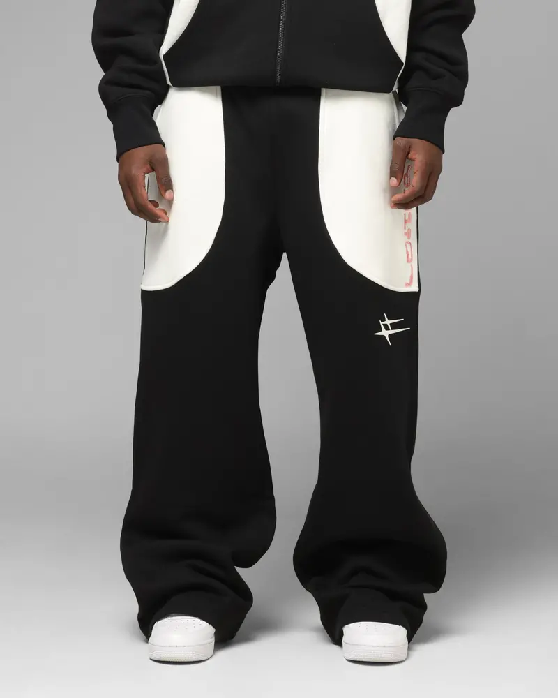 Loiter Jet Stream Sweat Pants Black 1