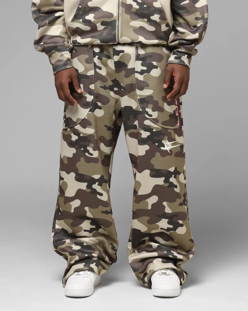 Loiter Jet Stream Sweat Pants Camo 1