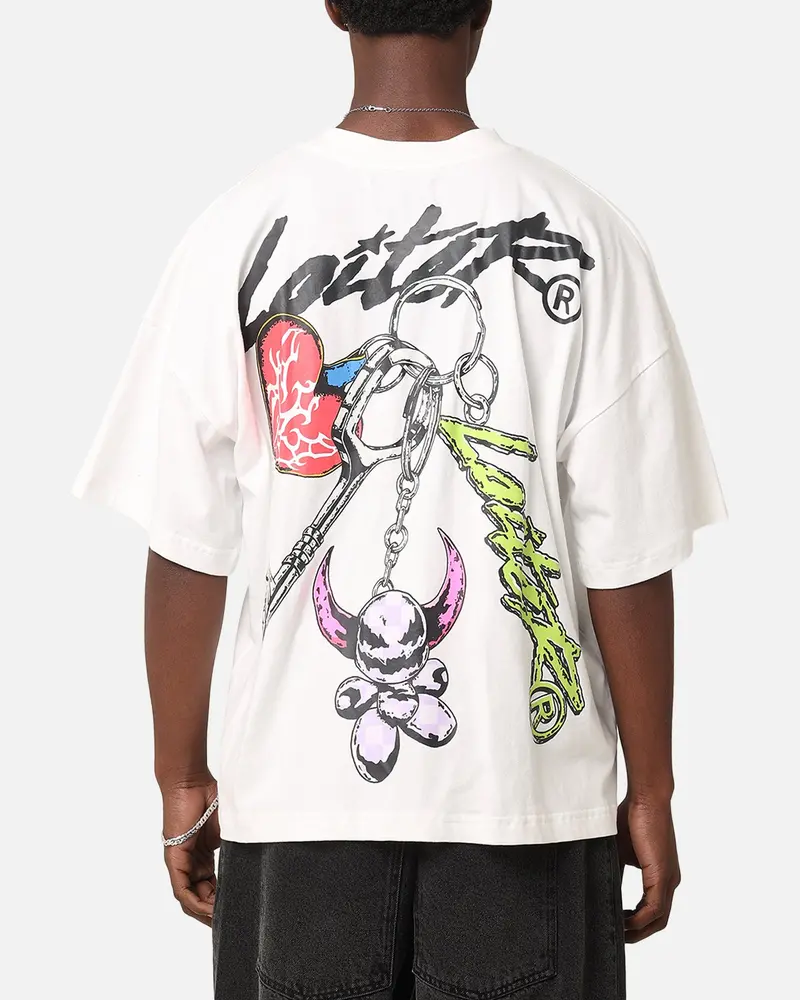 Loiter Key Bump T-Shirt Off White 1