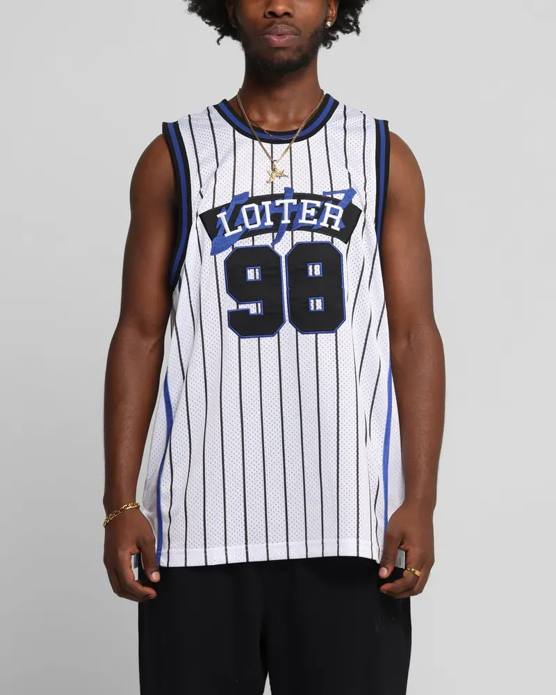 Loiter Midway Jersey White/Blue 1