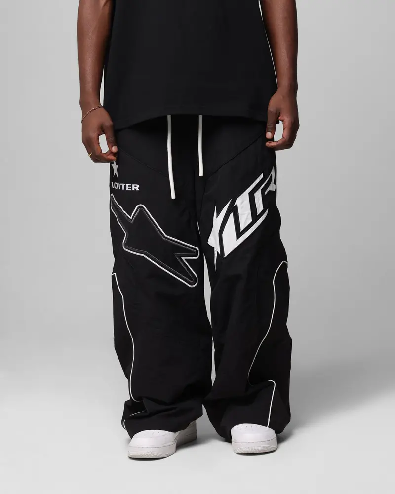 Loiter Motocross Parachute Pants Black 1