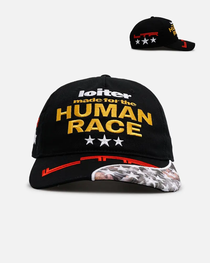 Loiter Neo Military Snapback Hat Black 1