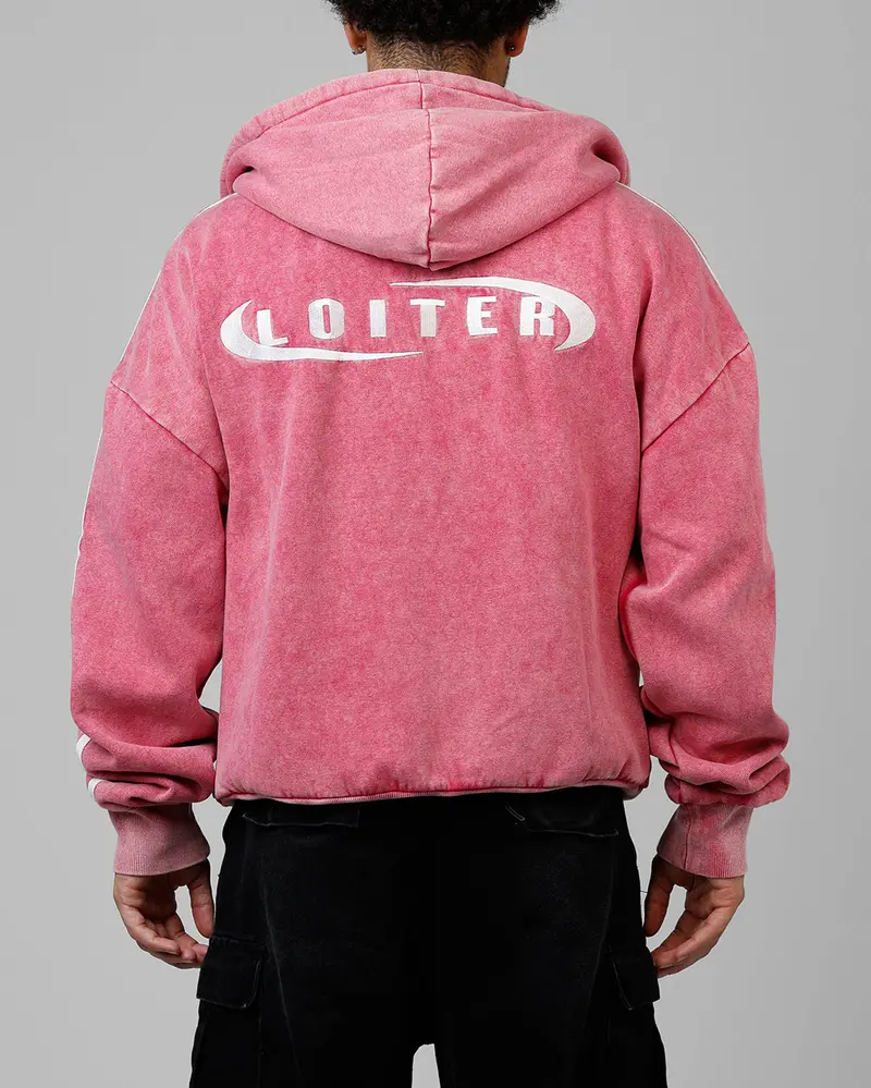 Loiter Night Vision Hoodie Washed Purple 1
