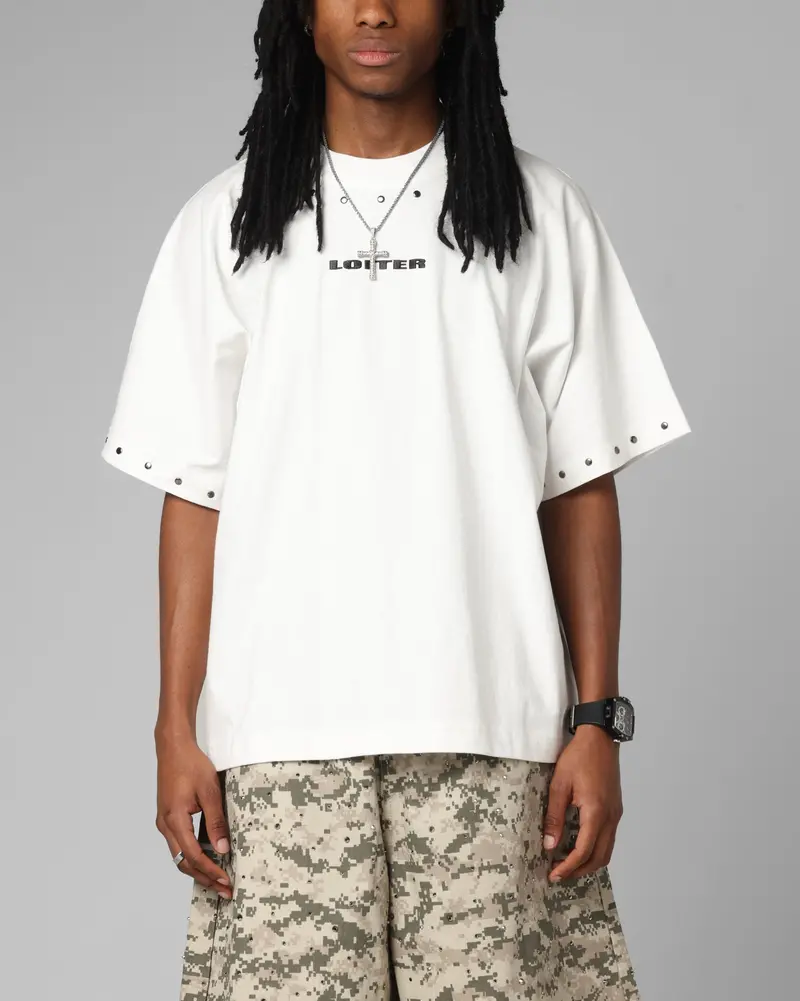 Loiter Opaque Boxy T-Shirt Off White 1