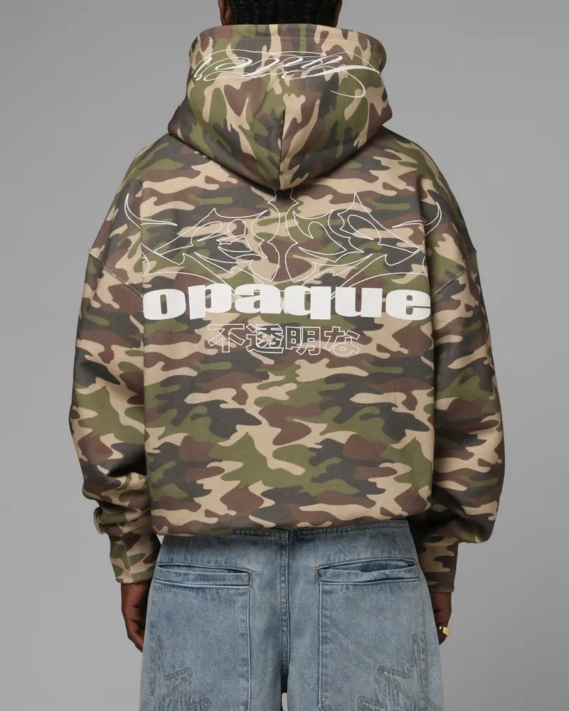 Loiter Opaque Premium Hoodie Camo 1