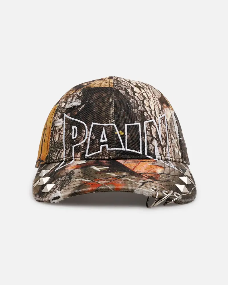 Loiter Pain Strapback Hat Real Tree Camo 1