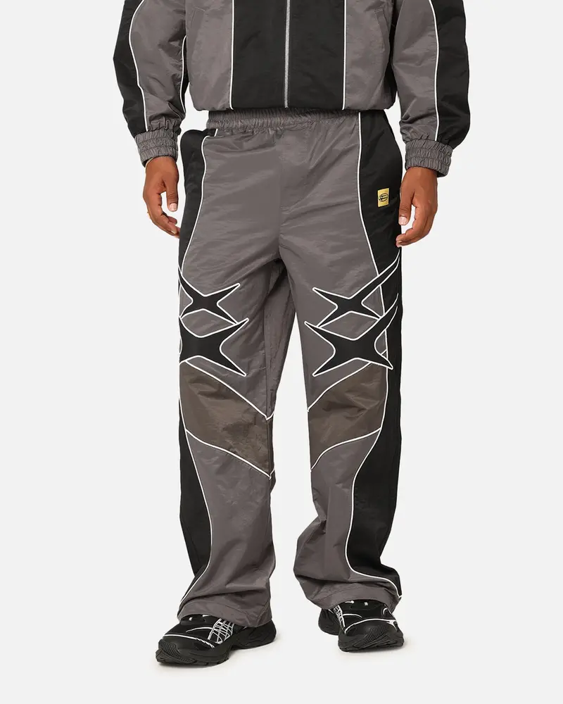 Loiter Paradise Track Pants Black/Grey 1