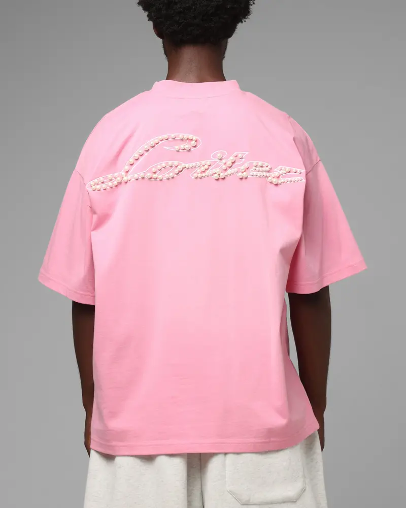 Loiter Pearl T-Shirt Pink 1