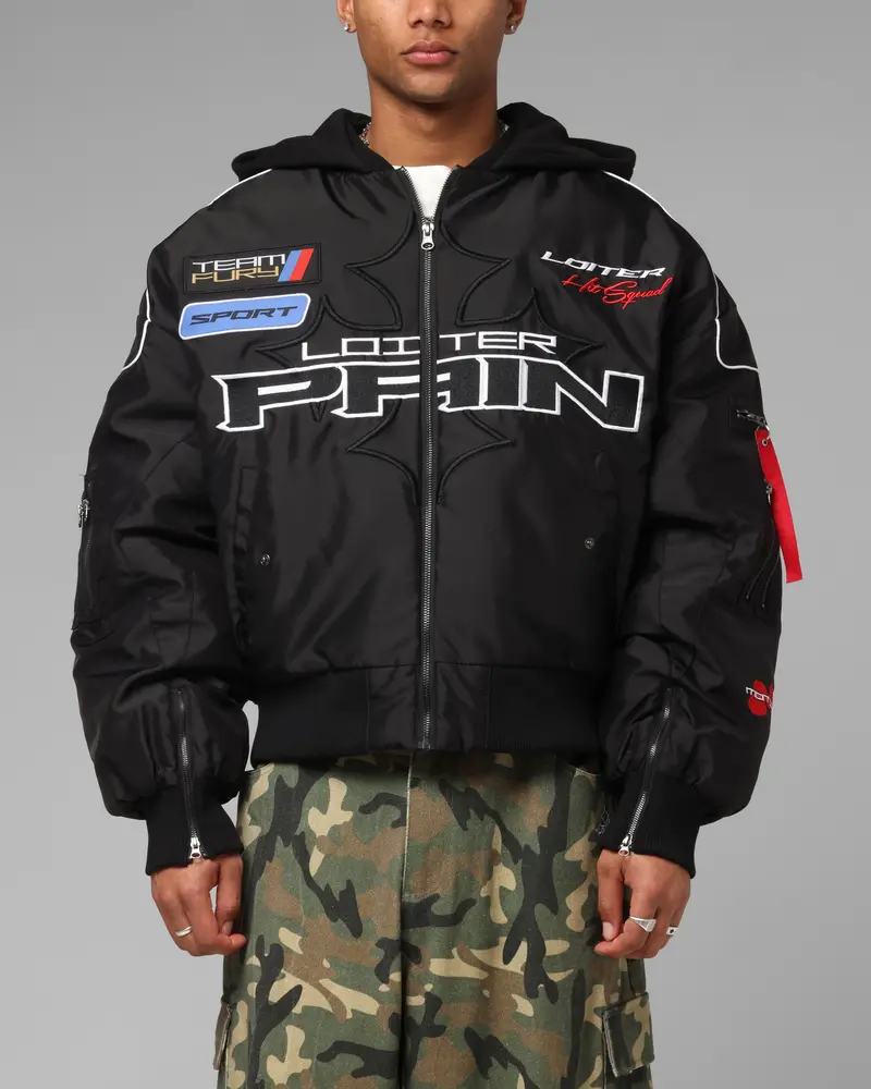 Loiter Performance F-16 Jacket Black 1