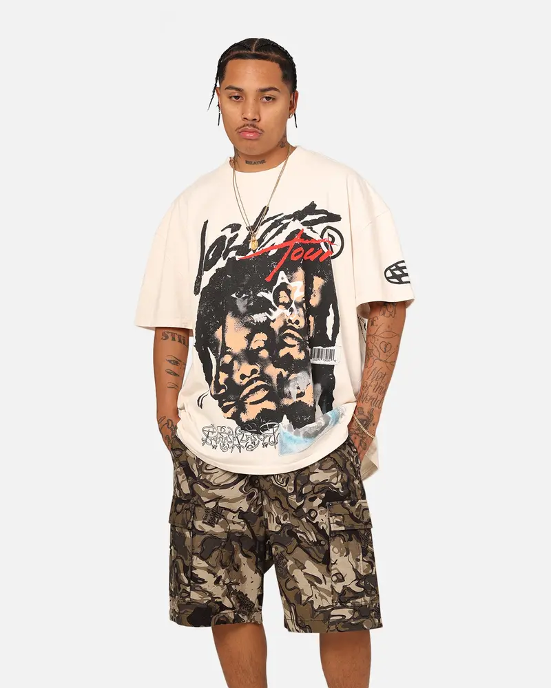 Loiter Rager Vintage T-Shirt Off White 1