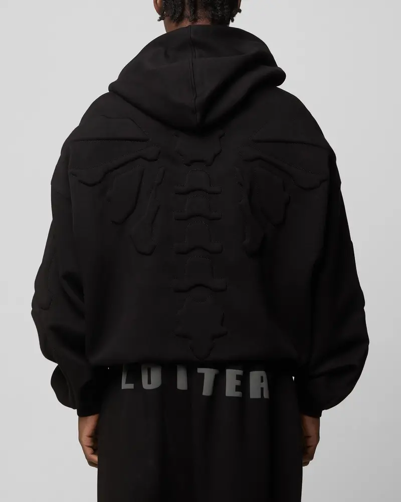 Loiter Sandevistan Hoodie Black 1