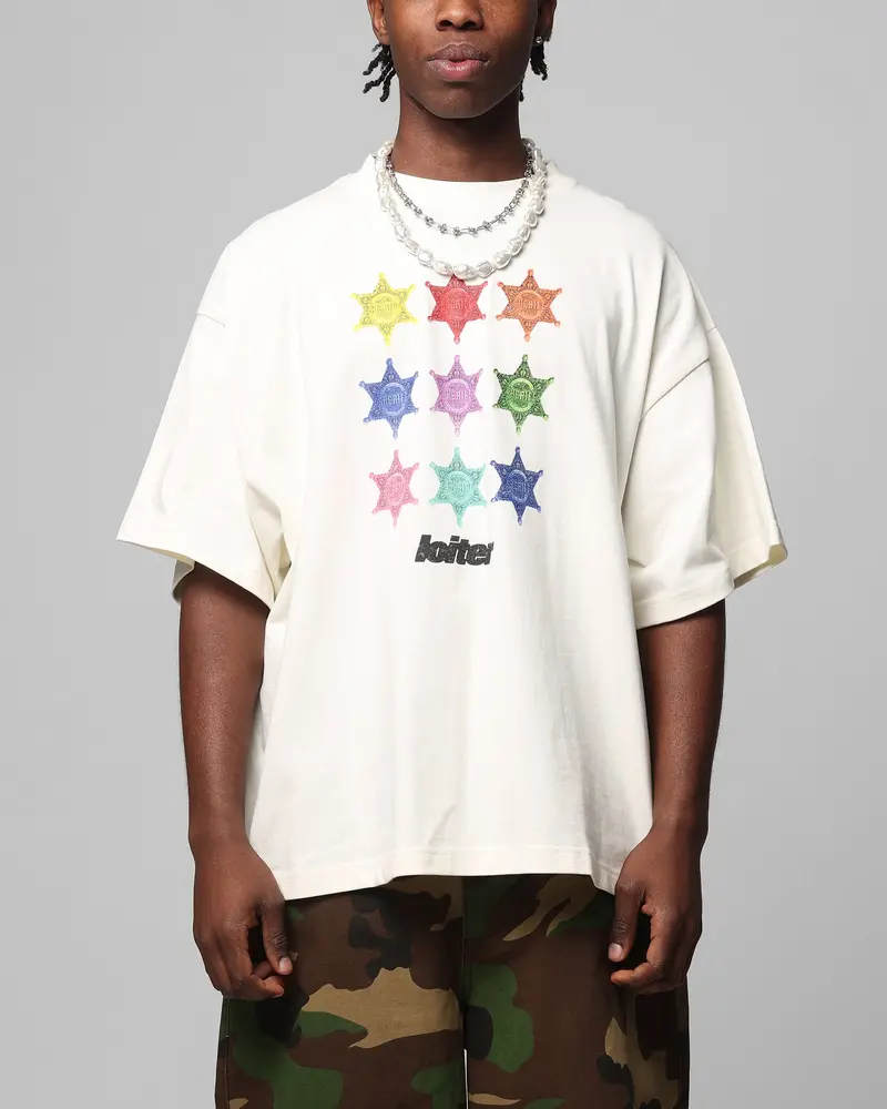Loiter Sherif Vintage T-Shirt Off White 1